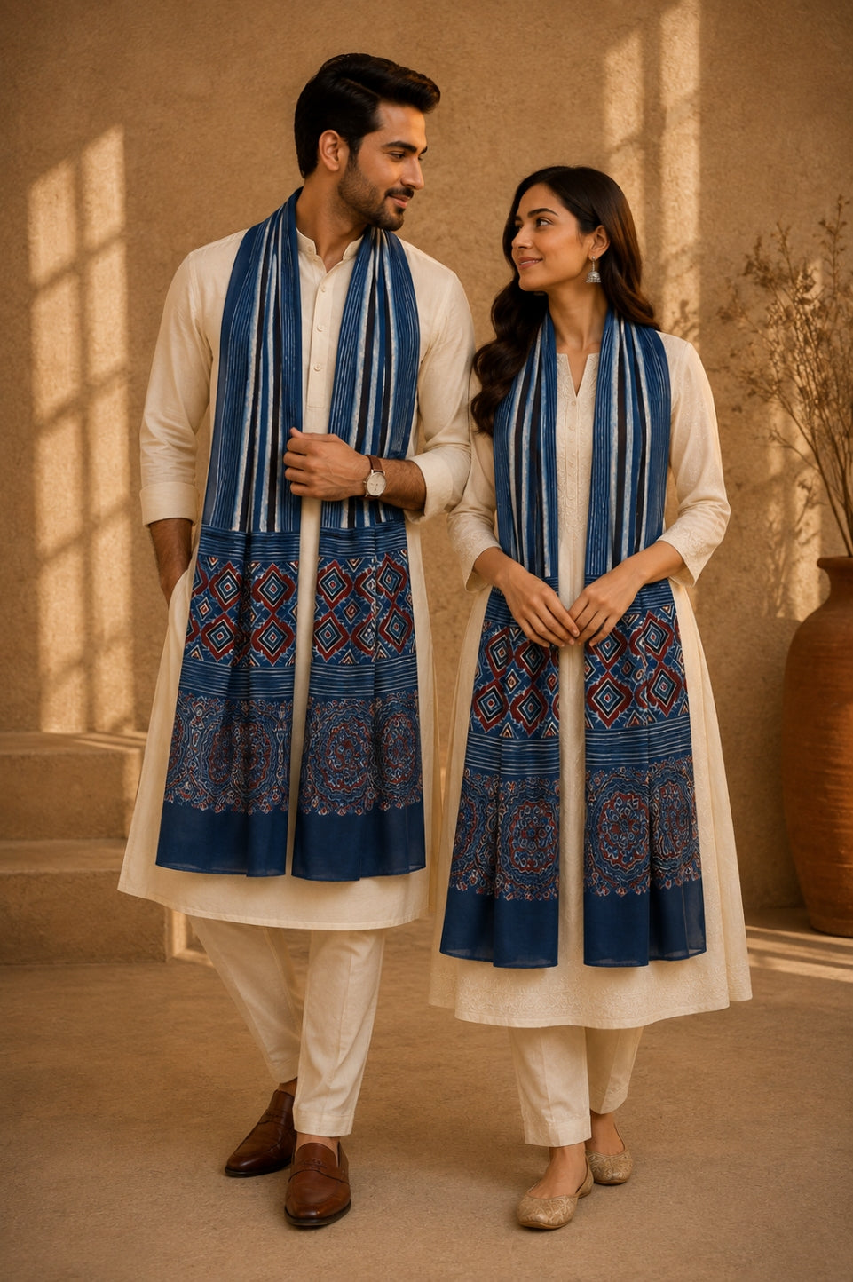 Ajarakh Modal stoles