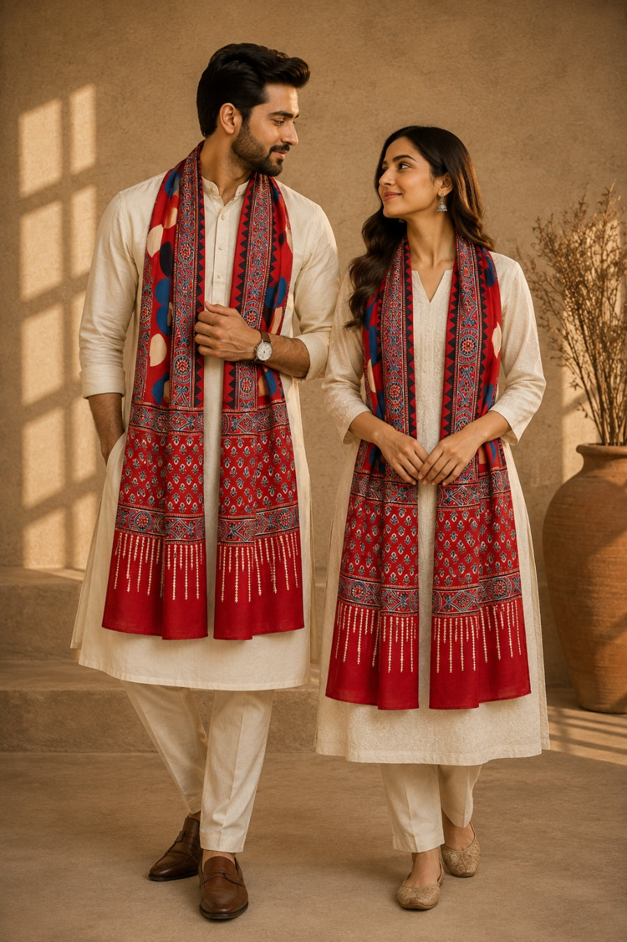 Ajarakh Modal stoles