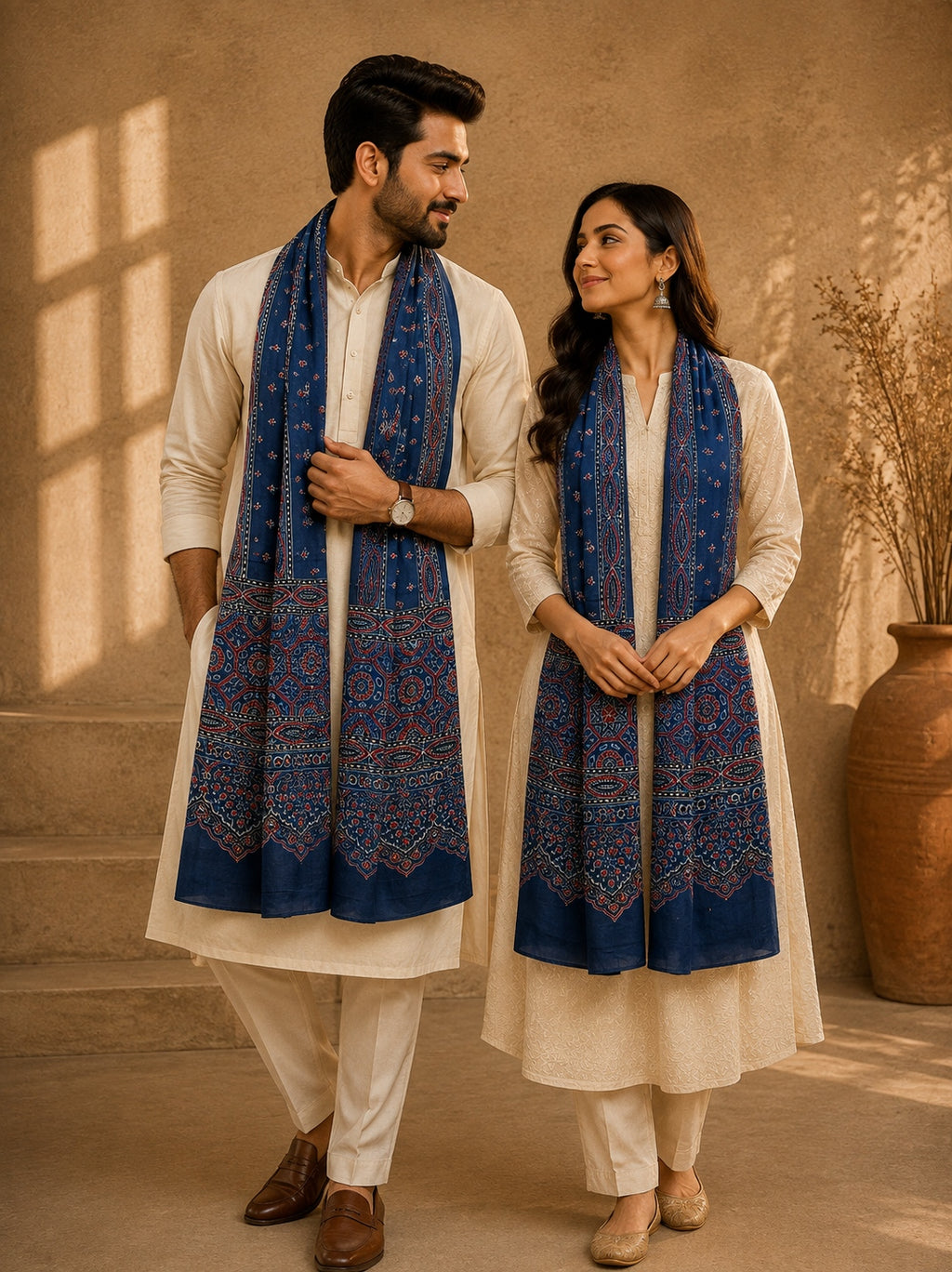 Ajarakh Modal stoles