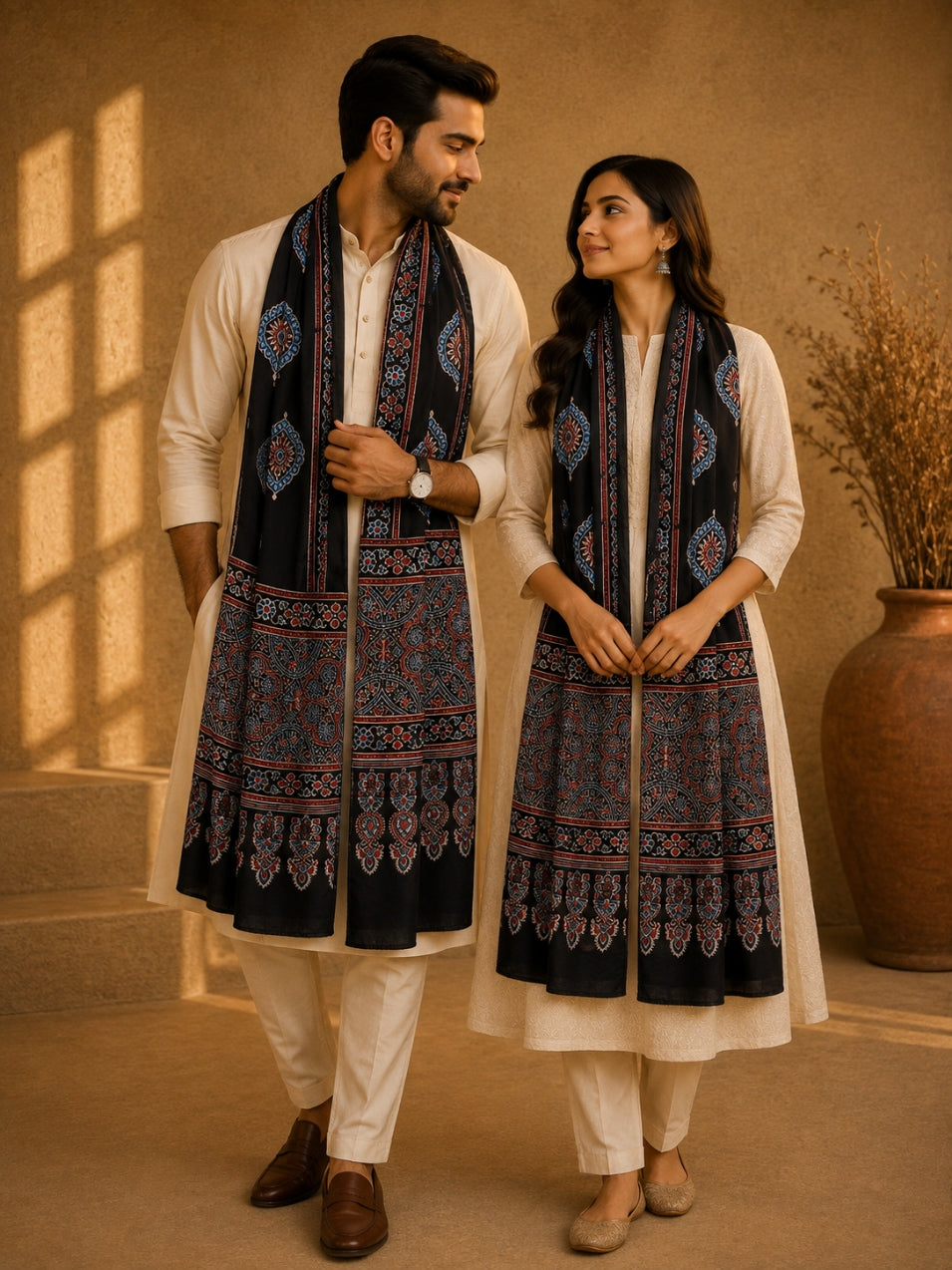Ajarakh Modal stoles