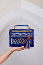Kutchhi Blue Jari Hut - The Sling