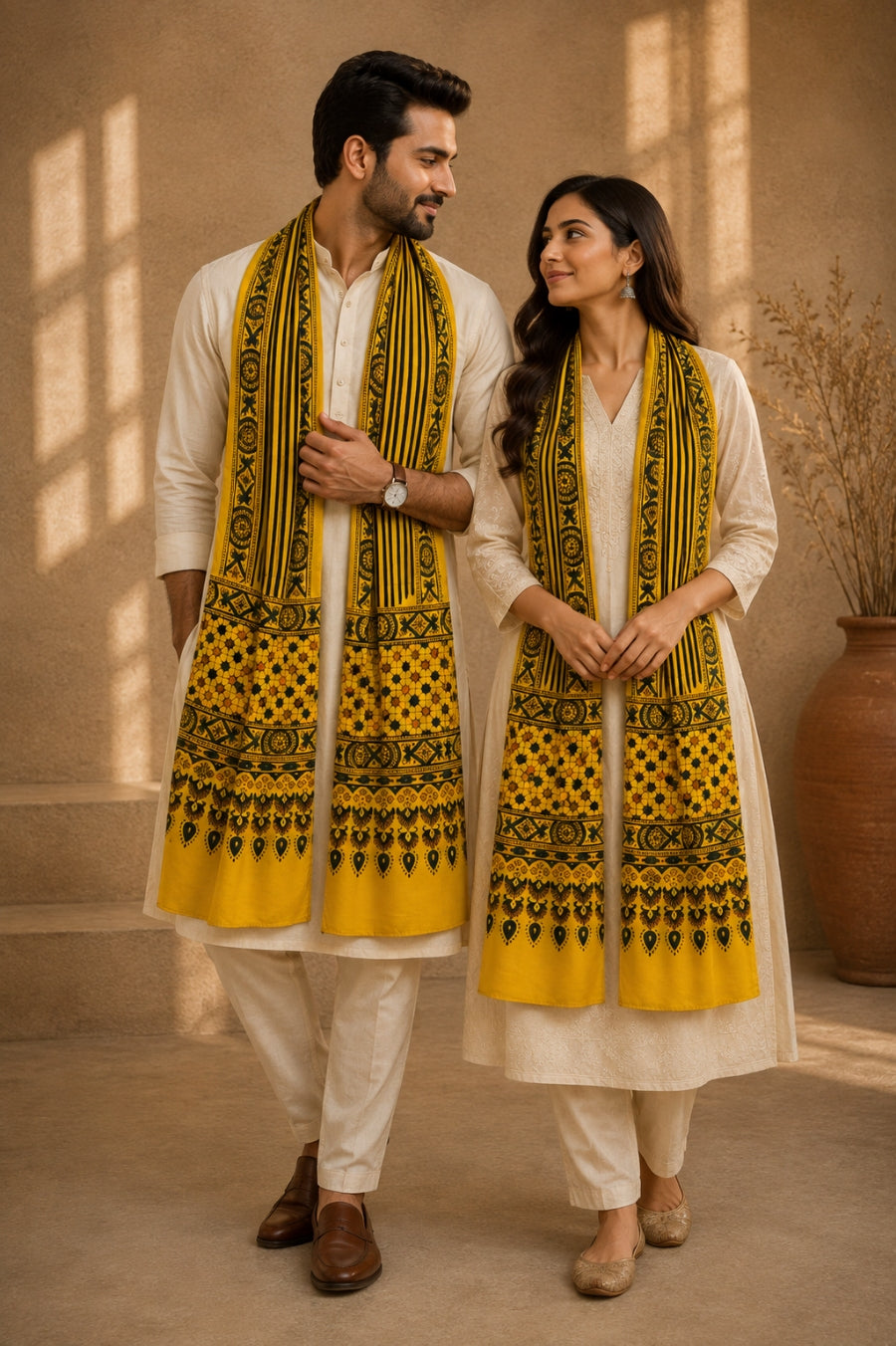 Ajarakh Modal stoles