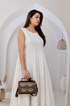 Kutchhi Brown Jari Hut - The Sling