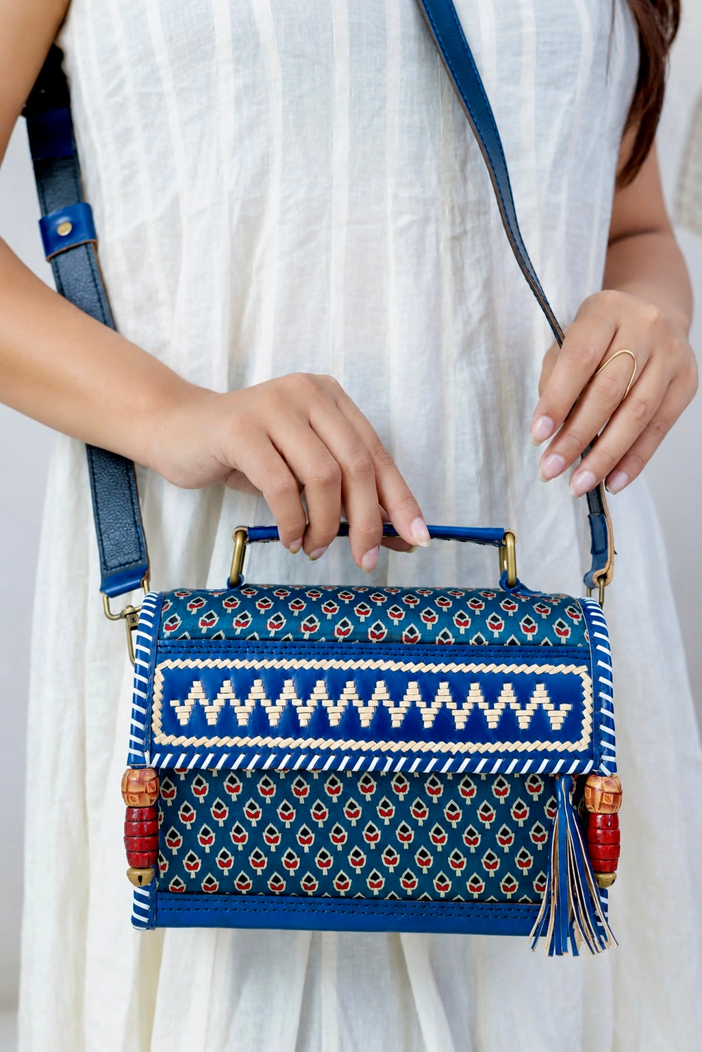 Blue Ajarakh Hut - The Sling