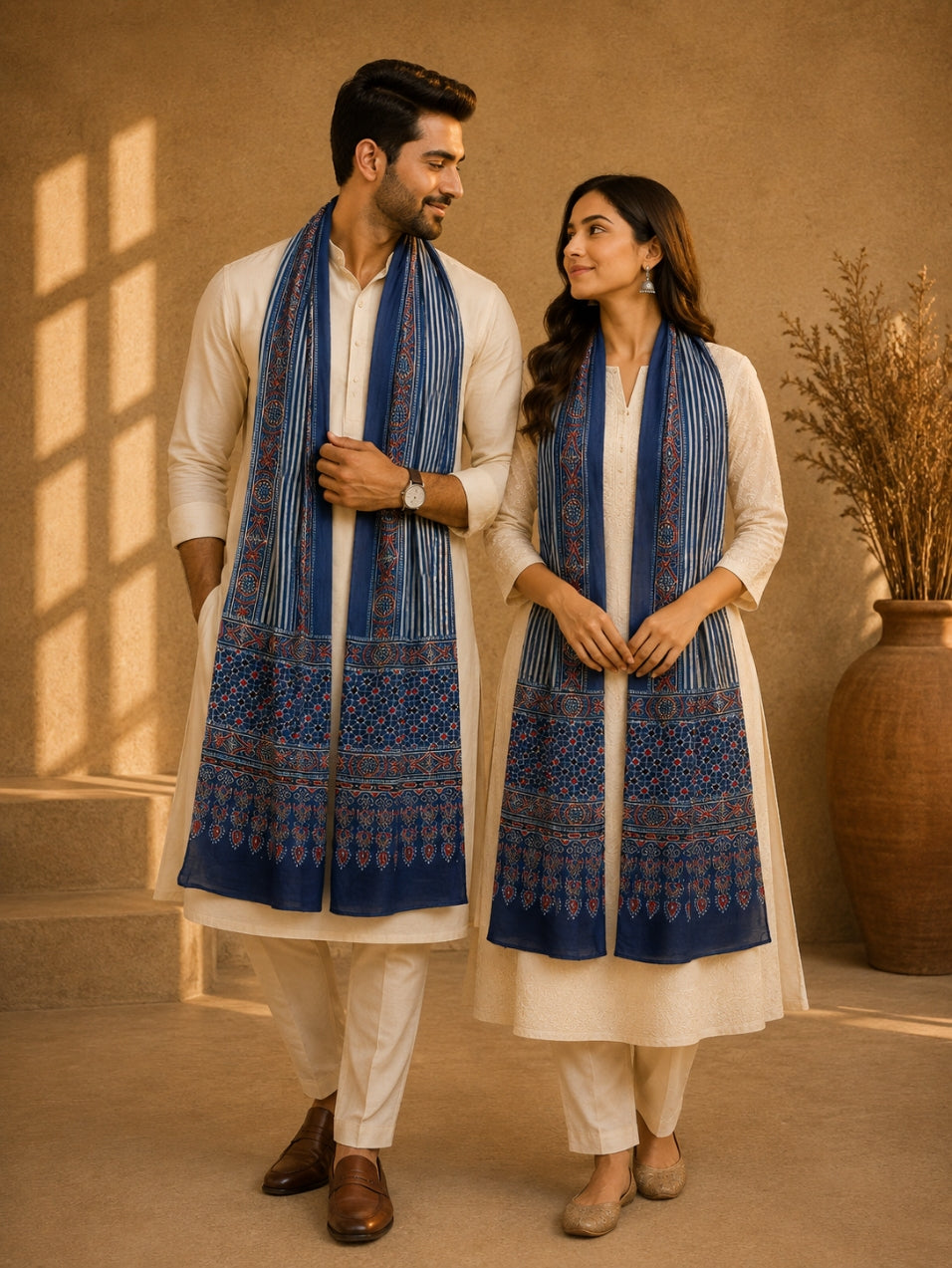 Ajarakh Modal stoles