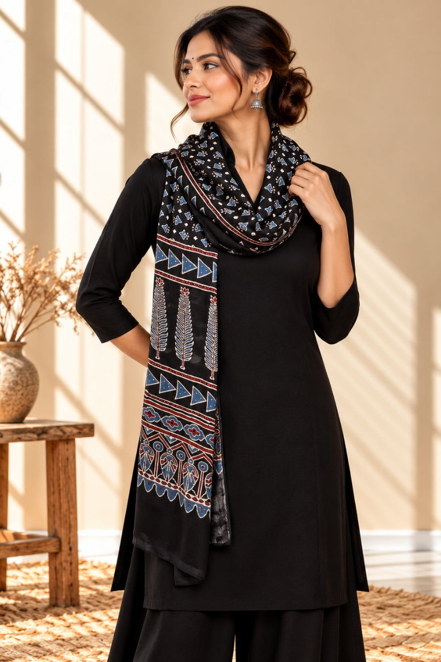 Ajarakh Modal stoles