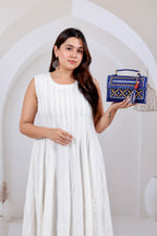Kutchhi Blue Jari Hut - The Sling