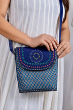 Indigo Ajarakh Bucket - The sling