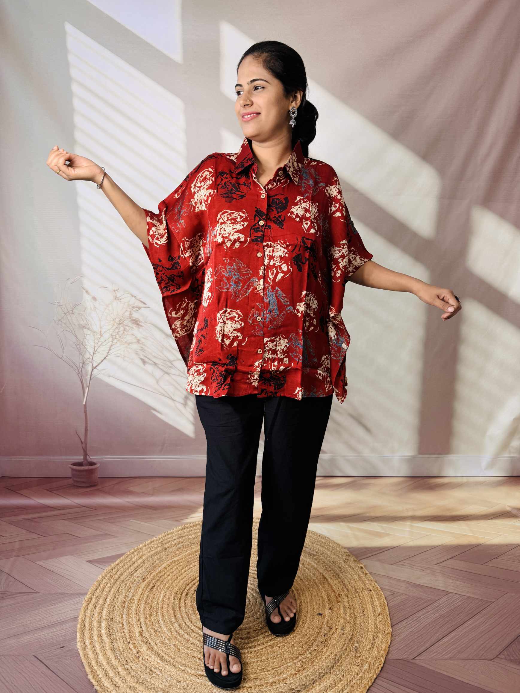 Alia Ajarakh Modal Silk Kaftaan