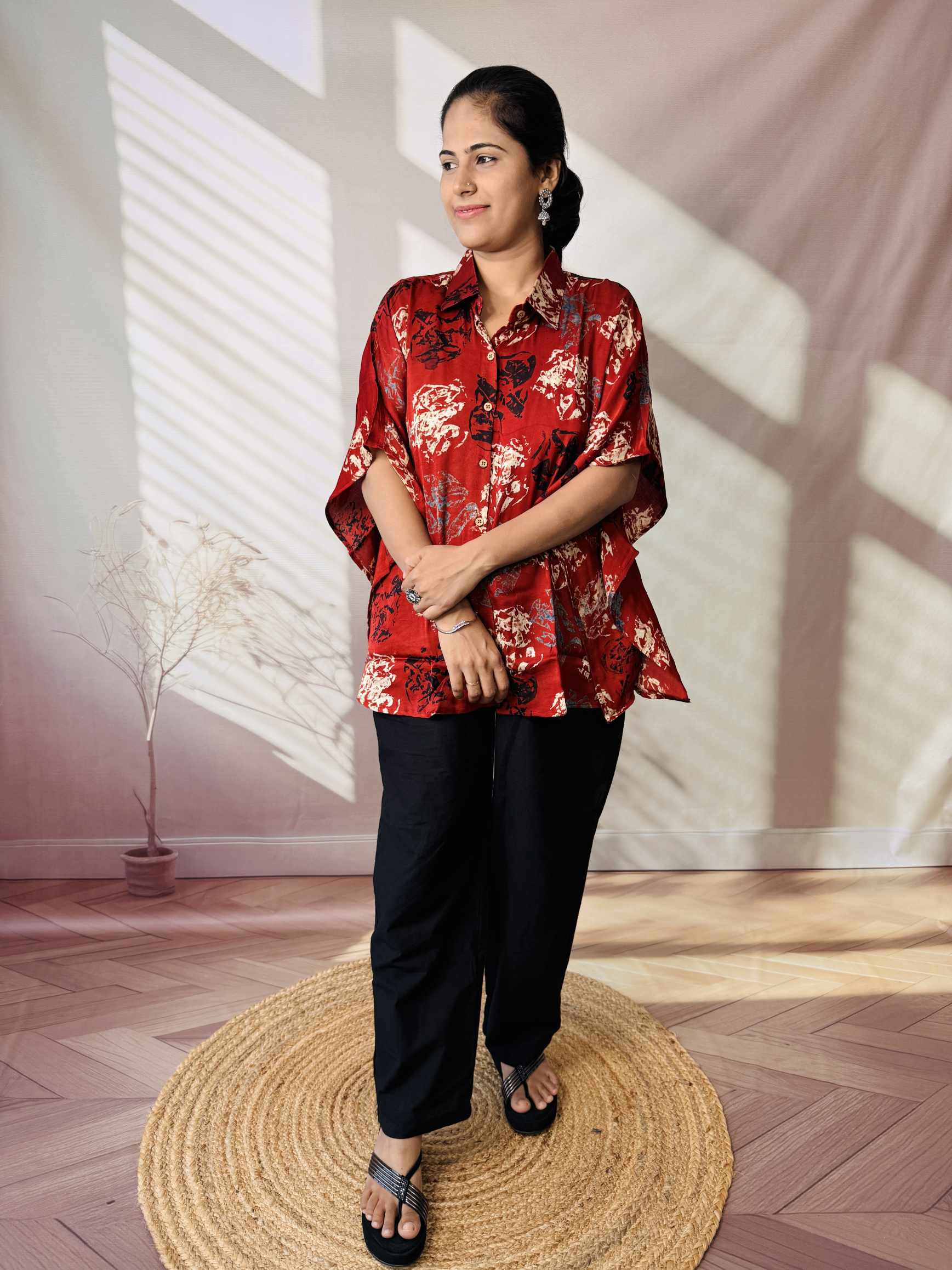 Alia Ajarakh Modal Silk Kaftaan