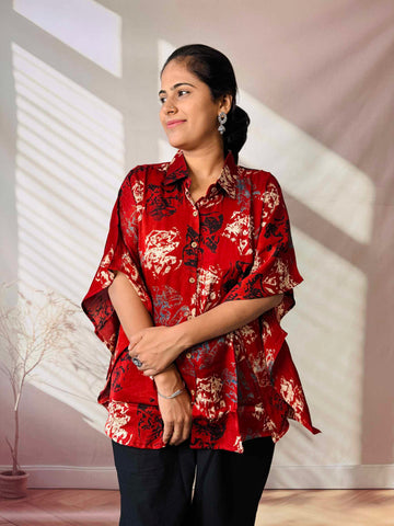 Alia Ajarakh Modal Silk Kaftaan