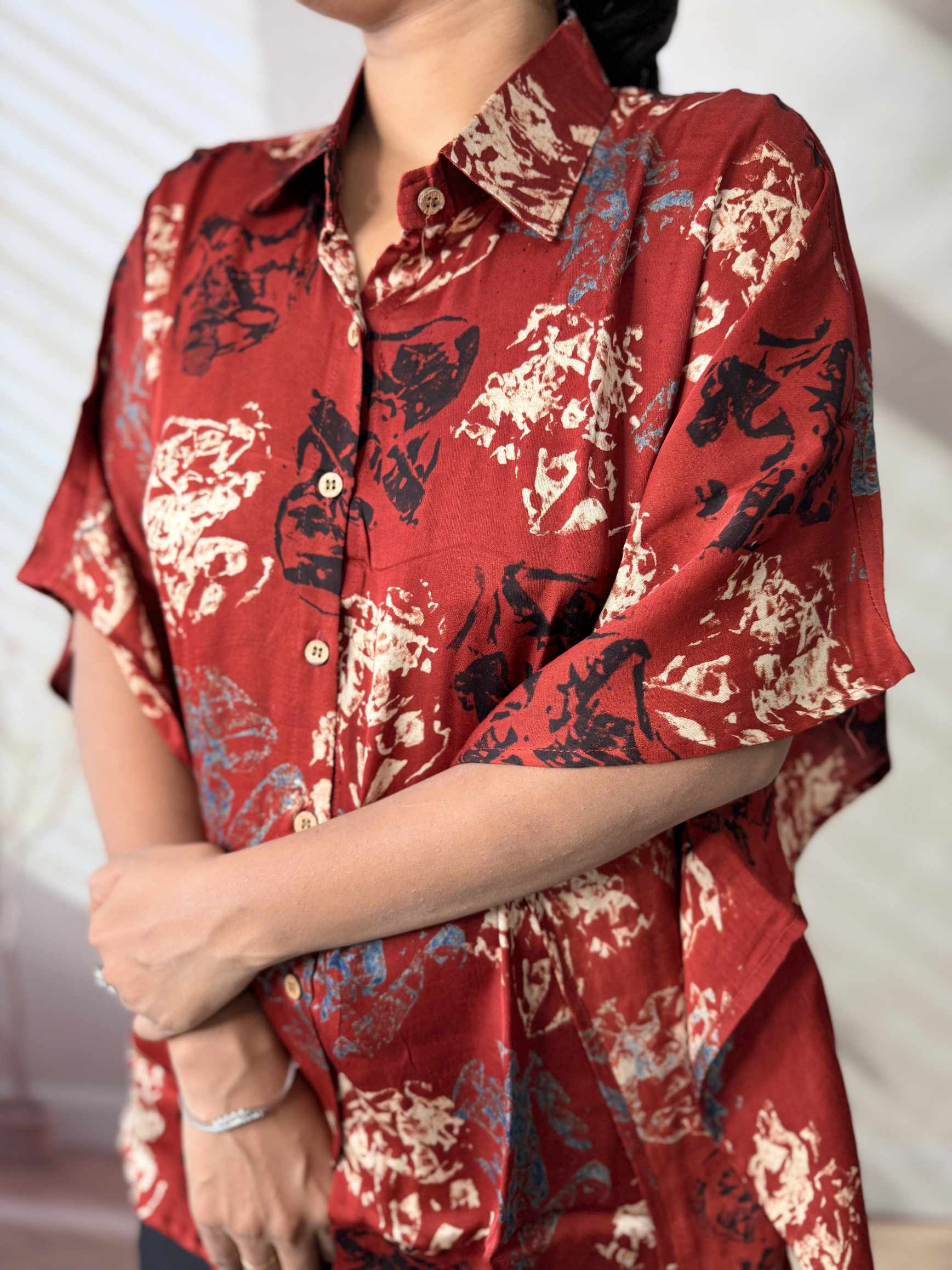 Alia Ajarakh Modal Silk Kaftaan