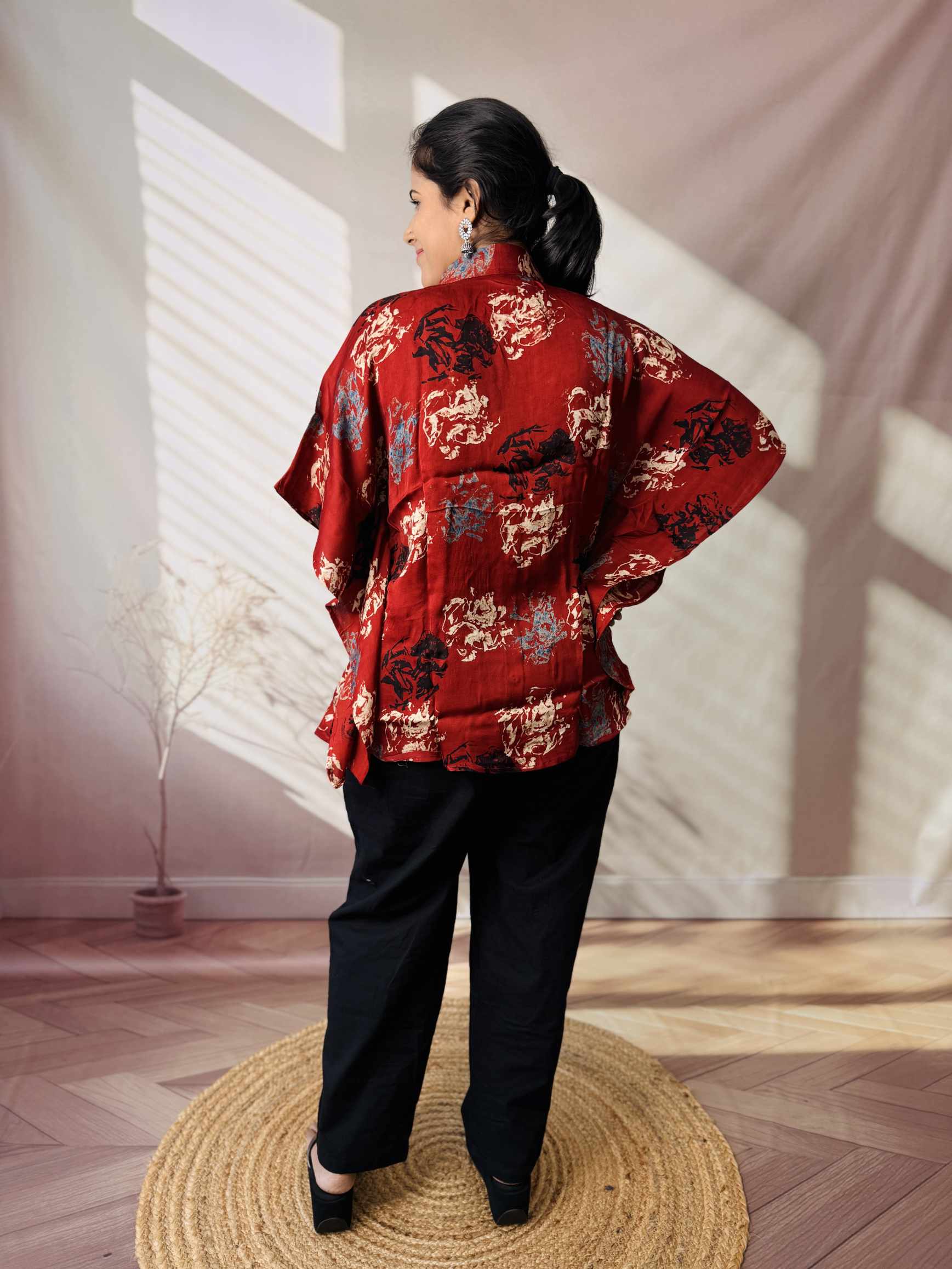 Alia Ajarakh Modal Silk Kaftaan