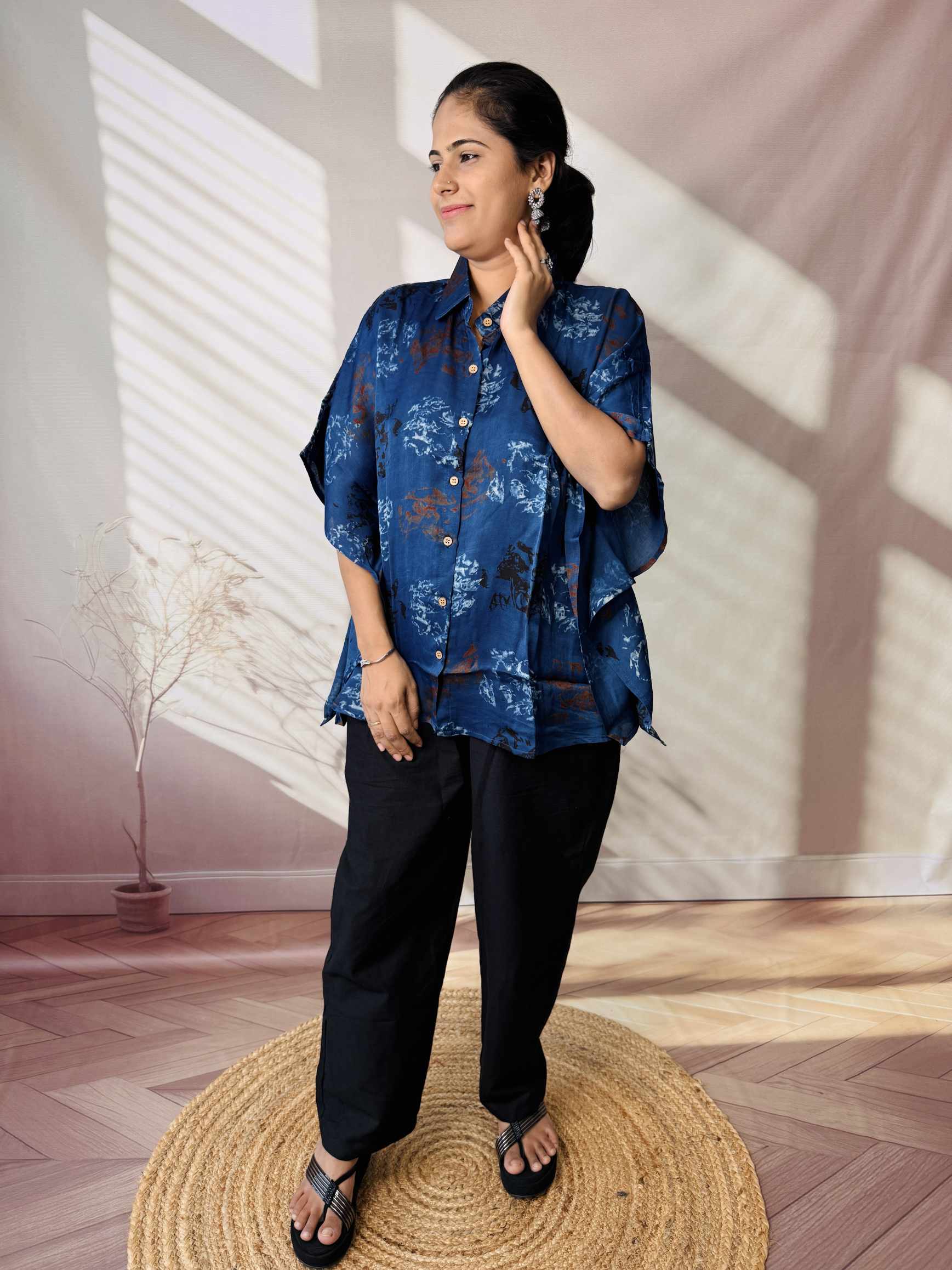 Alia Ajarakh Modal Silk Kaftaan