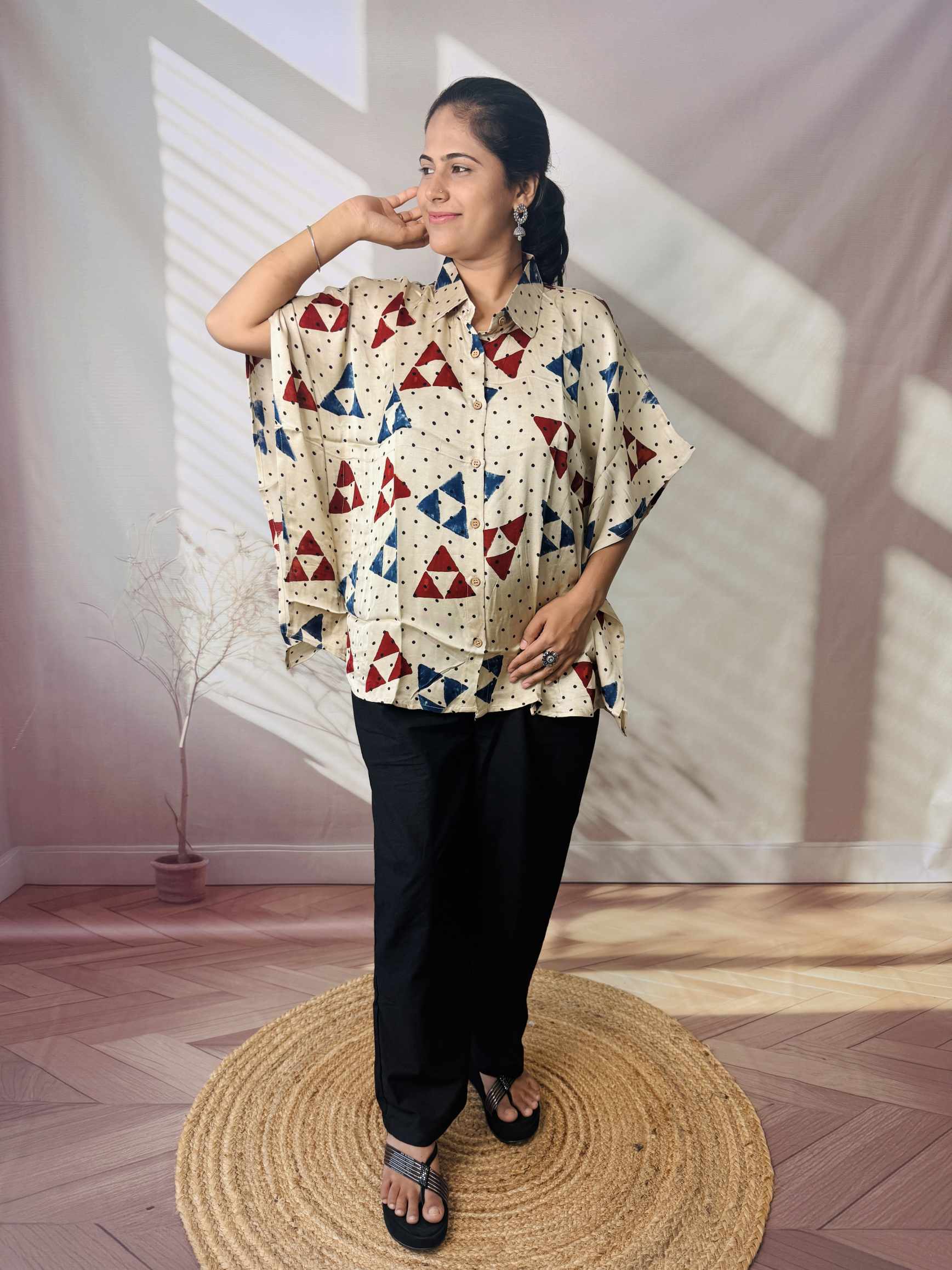 Alia Ajarakh Modal Silk Kaftaan