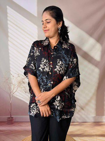Alia Ajarakh Modal Silk Kaftaan