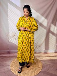 Modal Silk Long Kurta