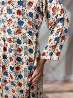 Keshvi Ajarakh Modal Silk One piece Kurti