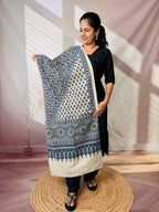 Ajrakh Print Pure Cotton Stole
