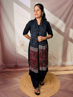 Ajarakh Modal Silk Dupatta