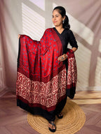 Ajarakh Modal Silk Dupatta