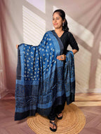 Ajarakh Modal Silk Dupatta