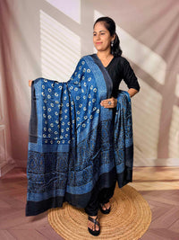 Modal Silk Ajarakh Dupatta