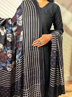 Ajarakh Modal Silk Dupatta