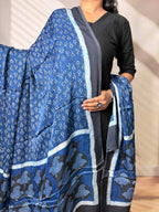 Ajarakh Modal Silk Dupatta