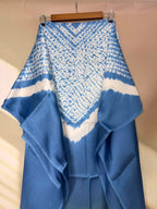 Shibori Modal Plain Multi Kaftan - Unstiched