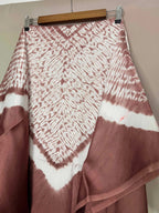 Shibori Modal Plain Multi Kaftan - Unstiched