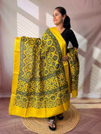 Ajarakh Dola Jari Dupatta