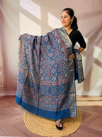 Ajarakh Dola Jari Dupatta