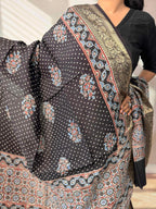 Ajarakh Dola Jari Dupatta