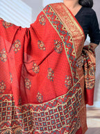 Ajarakh Dola Jari Dupatta