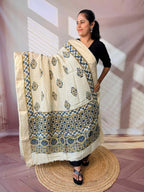Ajarakh Dola Jari Dupatta
