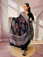 Ajarakh Dola Jari Dupatta