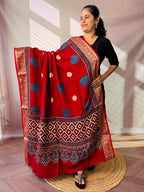 Ajarakh Dola Jari Dupatta