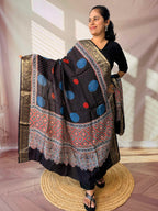 Ajarakh Dola Jari Dupatta
