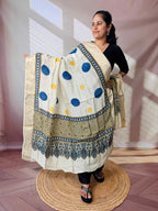 Ajarakh Dola Jari Dupatta