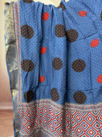 Ajarakh Dola Jari Dupatta