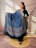 Ajarakh Dola Jari Dupatta