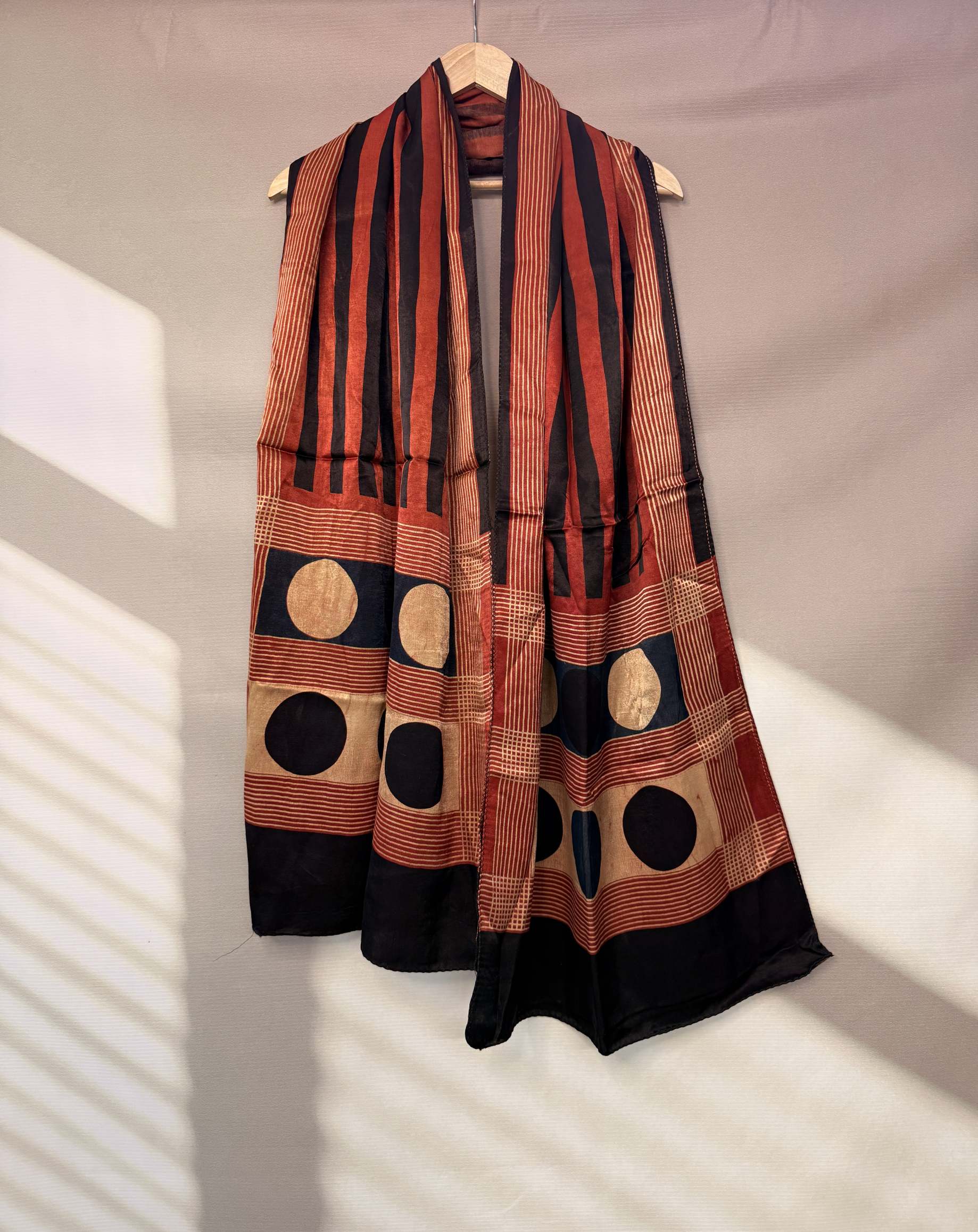 Ajarakh Mashru Silk Stoles