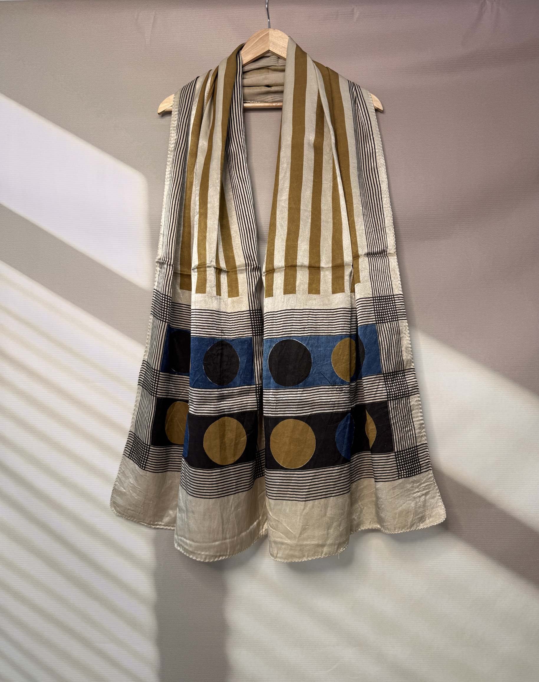 Ajarakh Mashru Silk Stoles