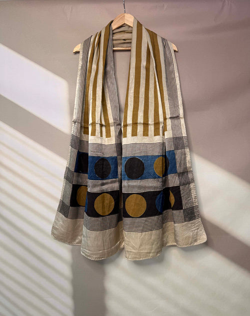 Ajarakh Mashru Silk Stoles