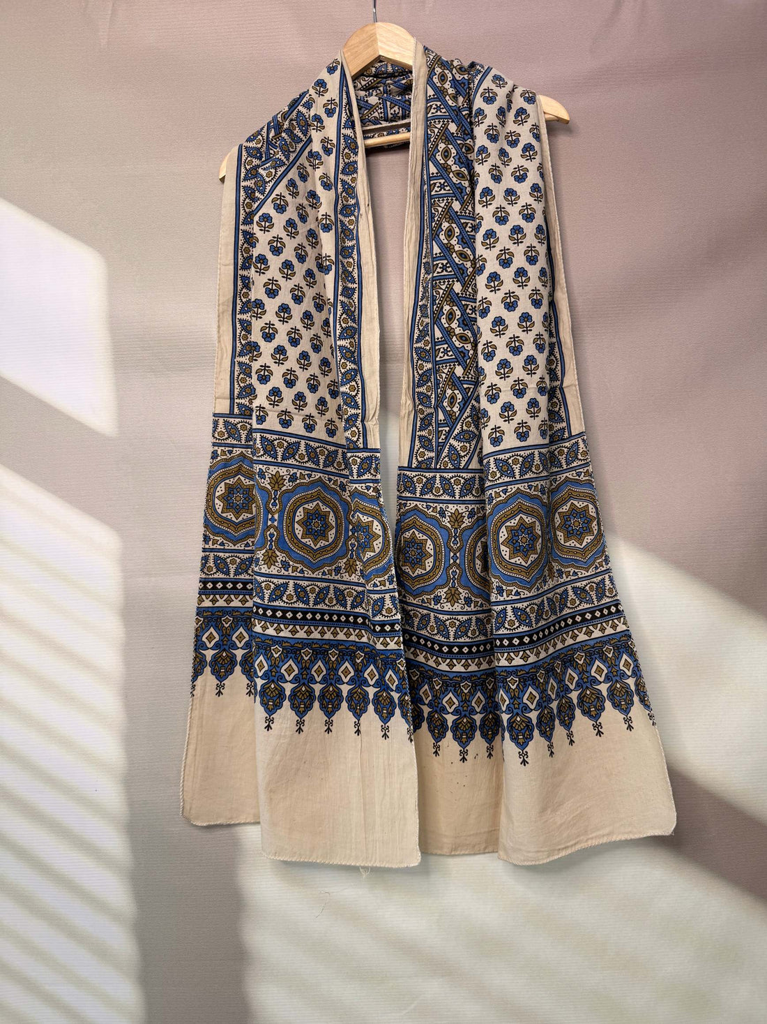 Ajrakh Print Pure Cotton Stole
