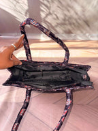 Welvet Ajarakh Tote Bag & Wallet Combo