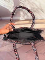 Welvet Ajarakh Tote Bag & Wallet Combo