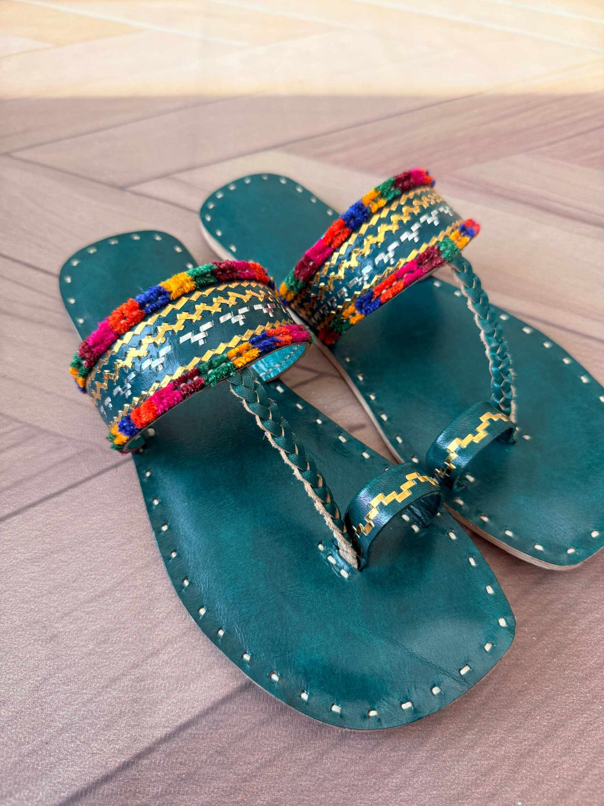 Kutch Handcrafted Leather Jutti/Champal