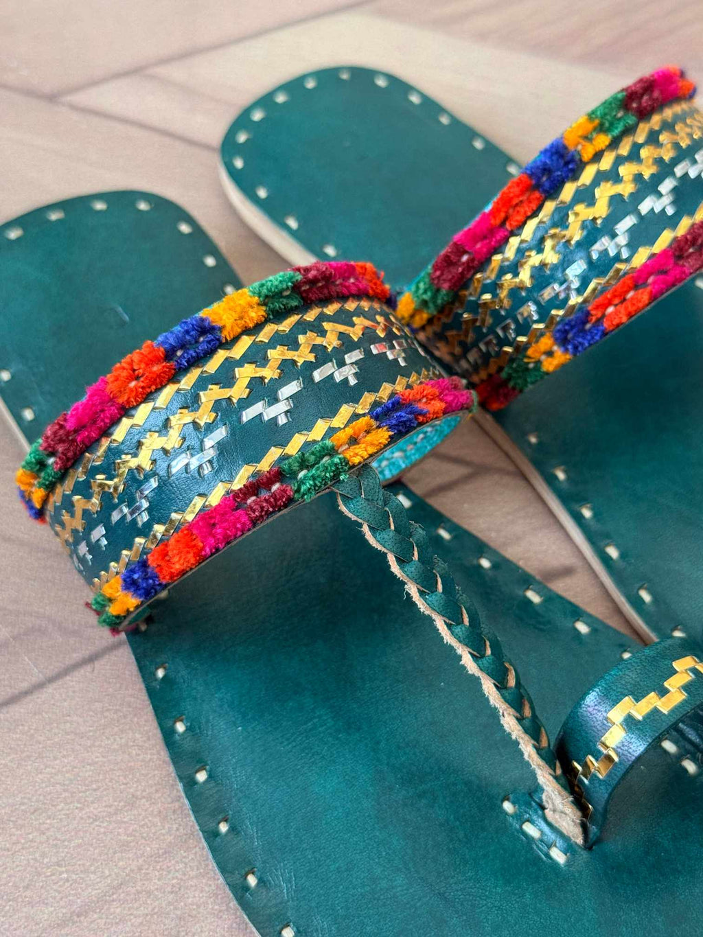 Kutch Handcrafted Leather Jutti/Champal